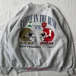 1991 Notre Dame Vs Indiana Hoosiers Battle In The Bend Sweatshirt Retro